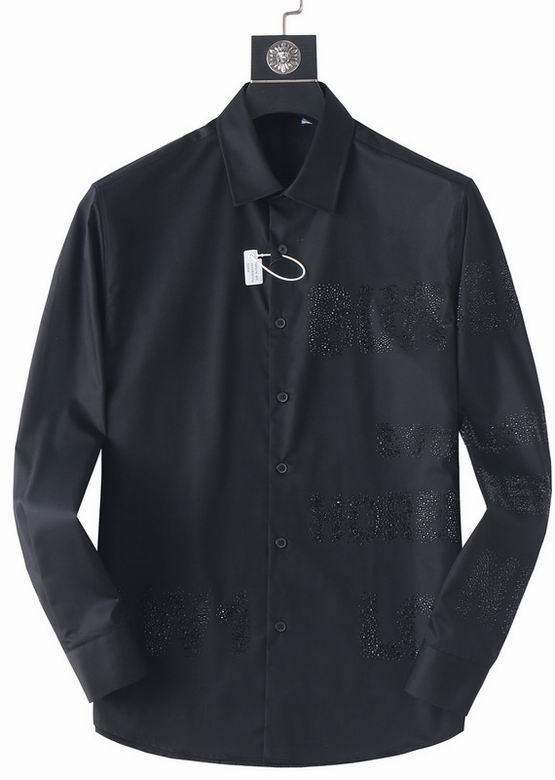 Wholesale Cheap B urberry Long Sleeve Replica Shirts for Sale