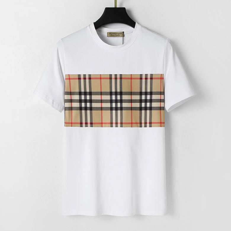 Wholesale Cheap B urberry Short Sleeve Replica T Shirts for Sale