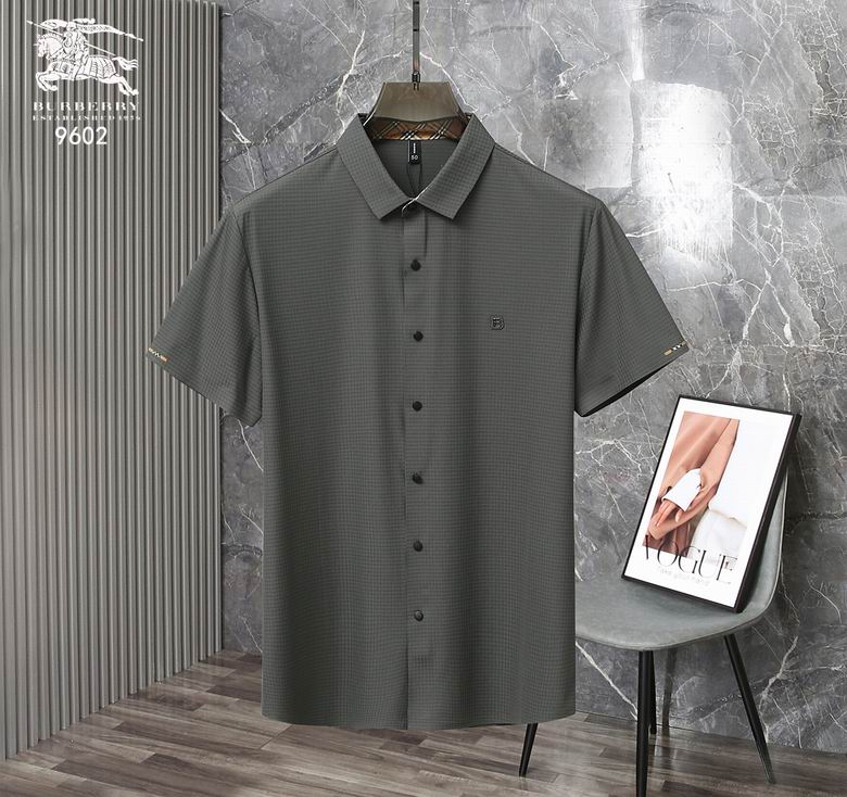 Wholesale Cheap B urberry Short Sleeve Shirts for Sale