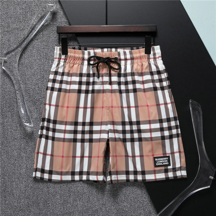 Wholesale Cheap B urberry Replica Beach Shorts for Sale