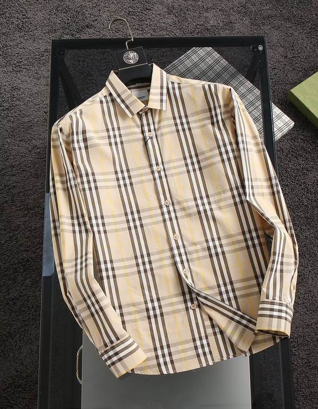 Wholesale Cheap B.urberry Long Sleeve Shirts for Sale