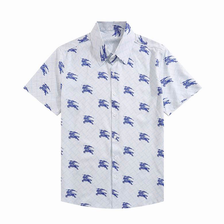Wholesale Cheap B urberry Short Sleeve Shirts for Sale