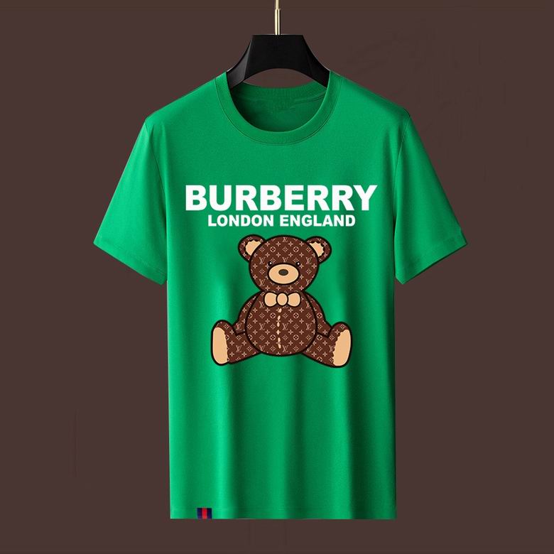 Wholesale Cheap B urberry Short Sleeve Replica T Shirts for Sale