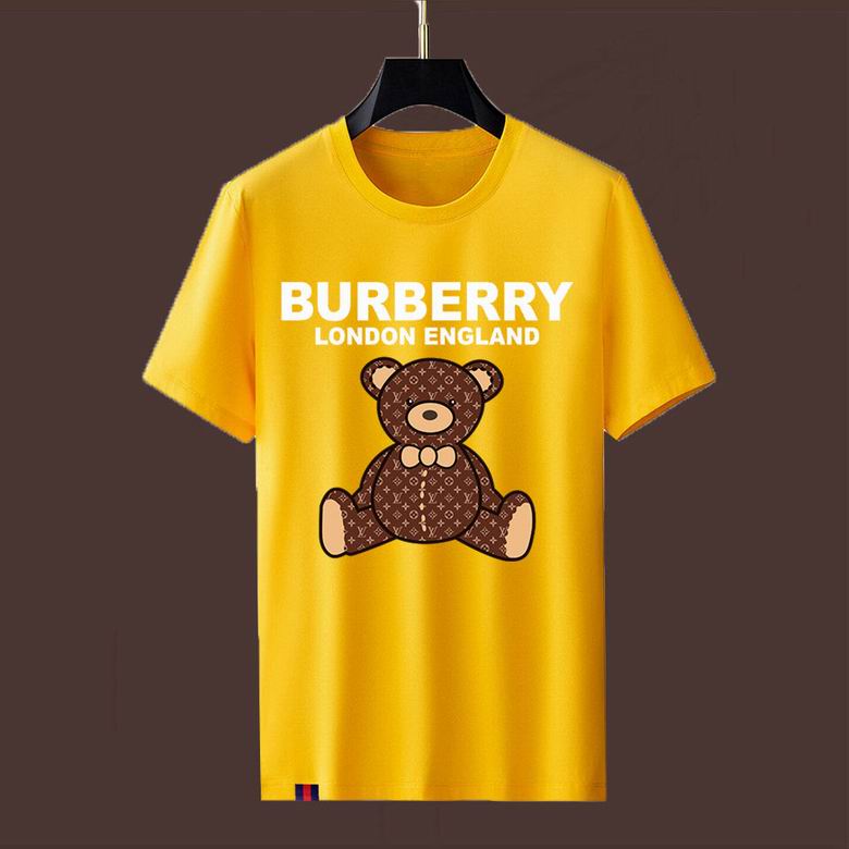 Wholesale Cheap B urberry Short Sleeve Replica T Shirts for Sale