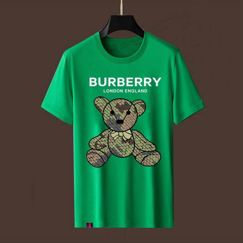 Wholesale Cheap B urberry Short Sleeve Men T shirts for Sale