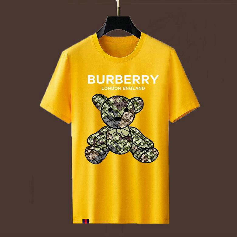 Wholesale Cheap B urberry Short Sleeve Men T shirts for Sale