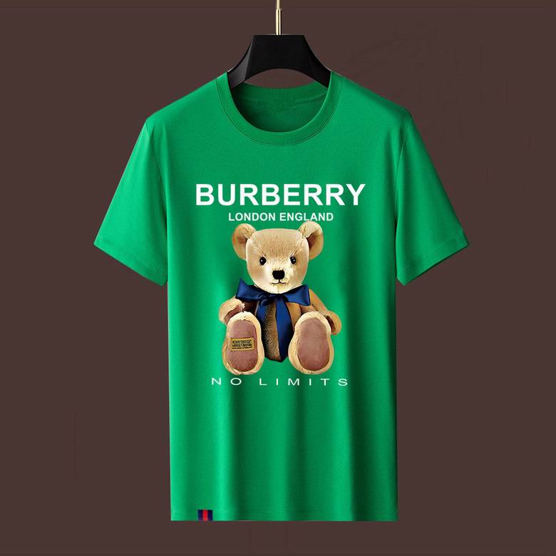 Wholesale Cheap B urberry Short Sleeve Replica T Shirts for Sale