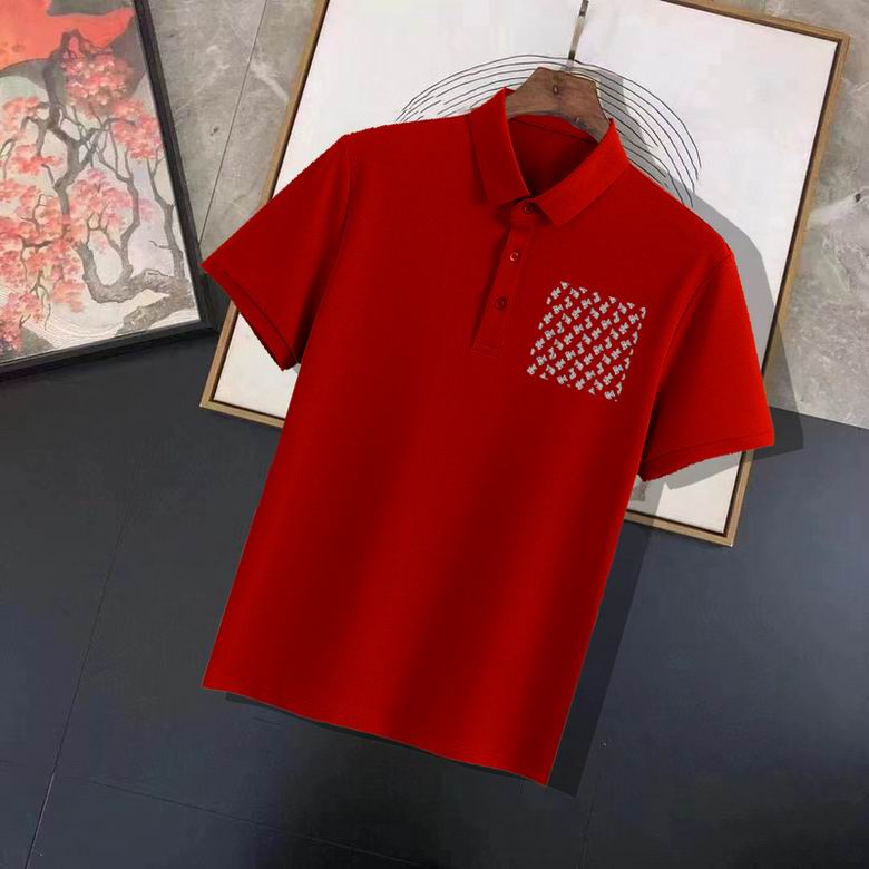 Wholesale Cheap B urberry Short Sleeve Lapel Replica T Shirts for Sale