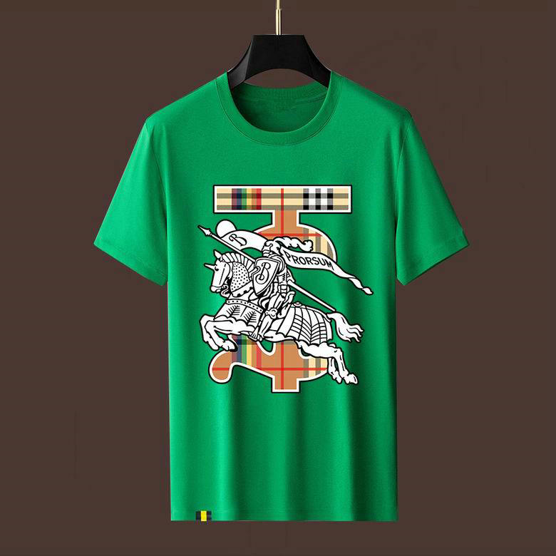 Wholesale Cheap Burberry Short Sleeve men T Shirts for Sale