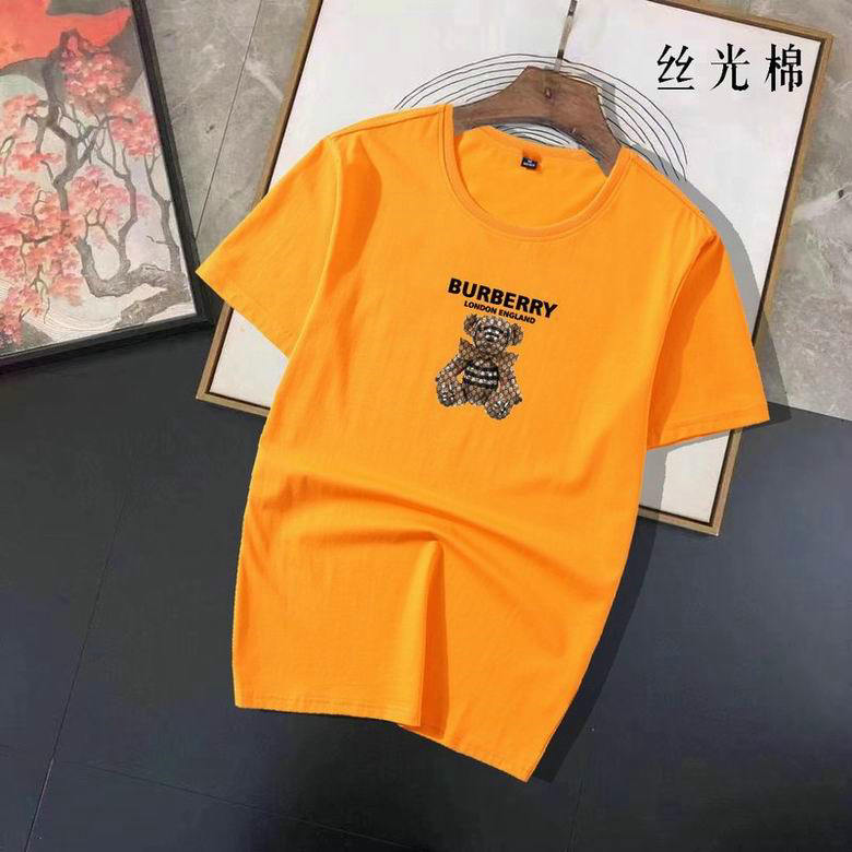 Wholesale Cheap B urberry mens Short Sleeve T shirts for Sale