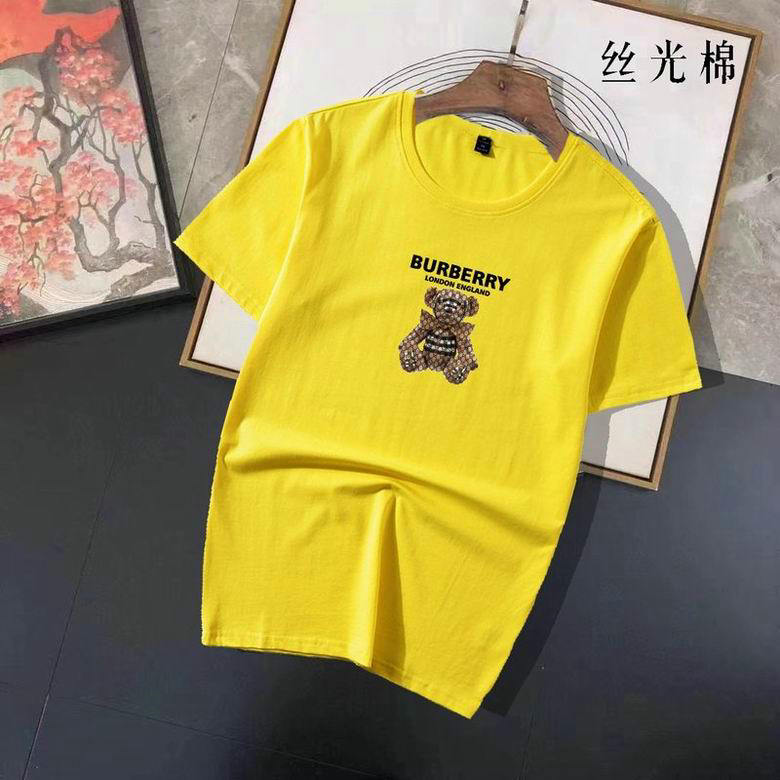 Wholesale Cheap B urberry mens Short Sleeve T shirts for Sale