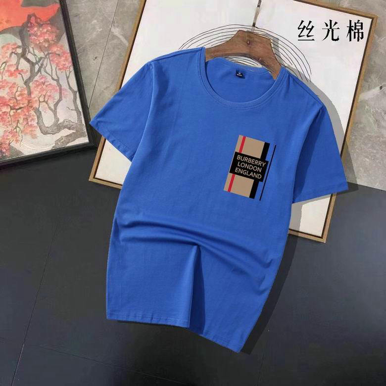 Wholesale Cheap B urberry mens Short Sleeve T shirts for Sale