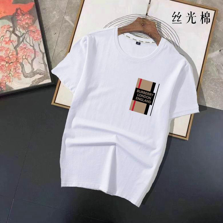 Wholesale Cheap B urberry mens Short Sleeve T shirts for Sale
