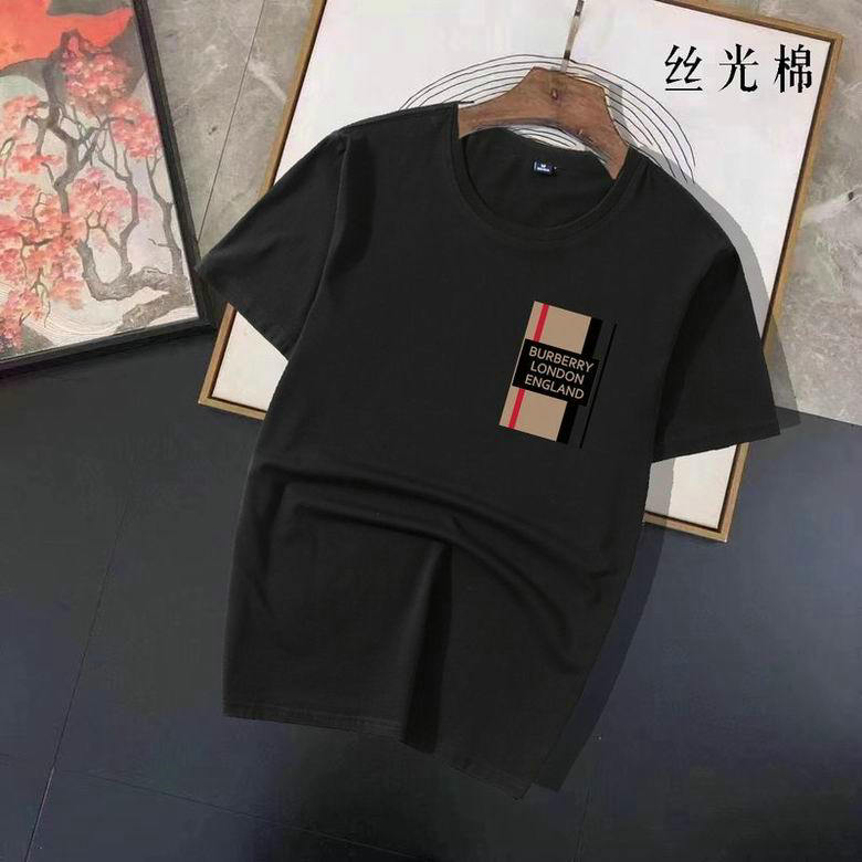 Wholesale Cheap B urberry mens Short Sleeve T shirts for Sale