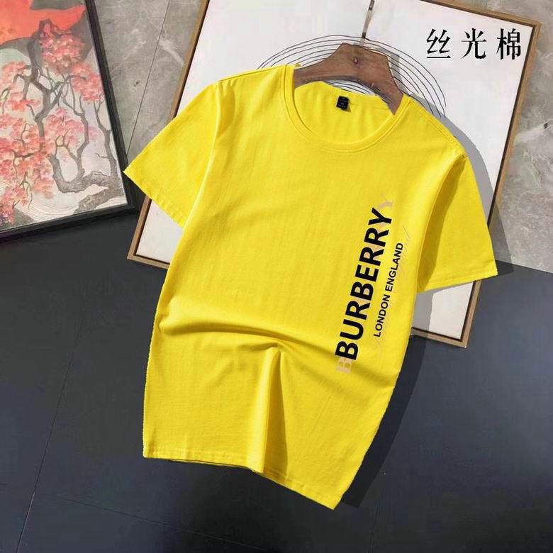 Wholesale Cheap B urberry mens Short Sleeve T shirts for Sale