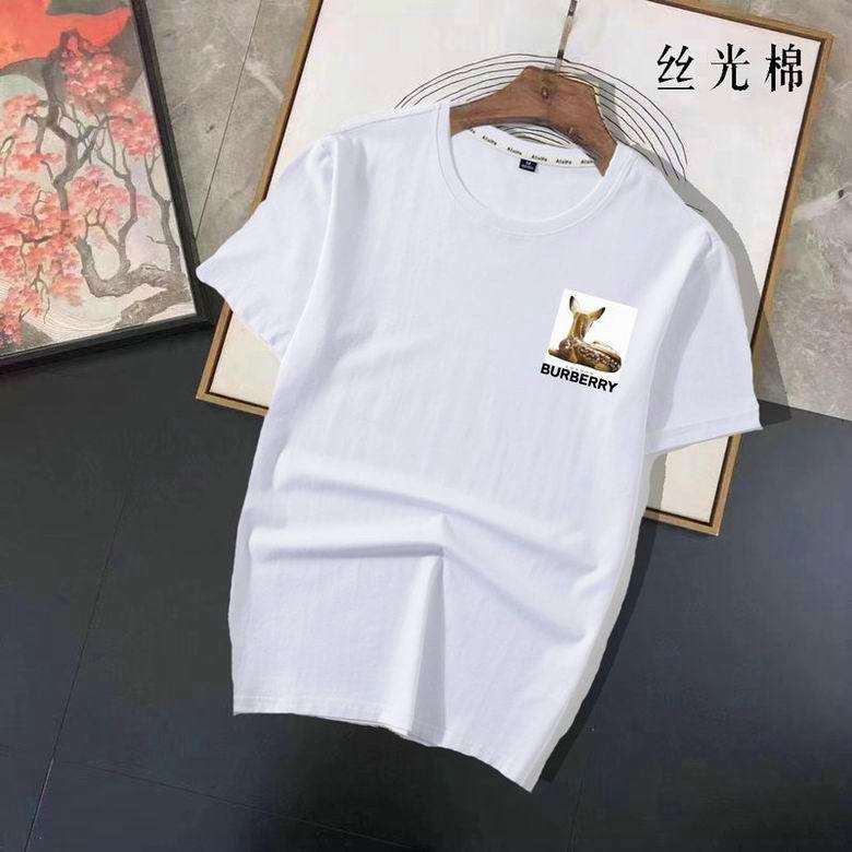 Wholesale Cheap B urberry mens Short Sleeve T shirts for Sale