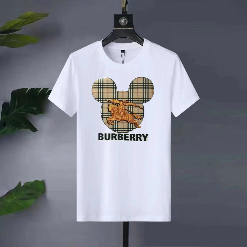 Wholesale Cheap B urberry mens Short Sleeve T shirts for Sale
