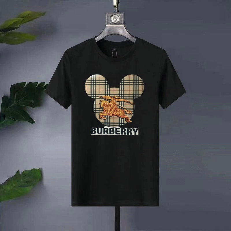 Wholesale Cheap B urberry mens Short Sleeve T shirts for Sale
