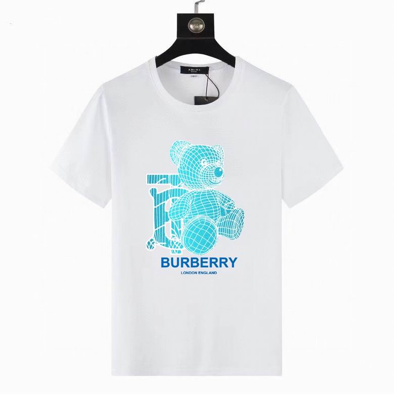 Wholesale Cheap B urberry Short Sleeve Replica T Shirts for Sale