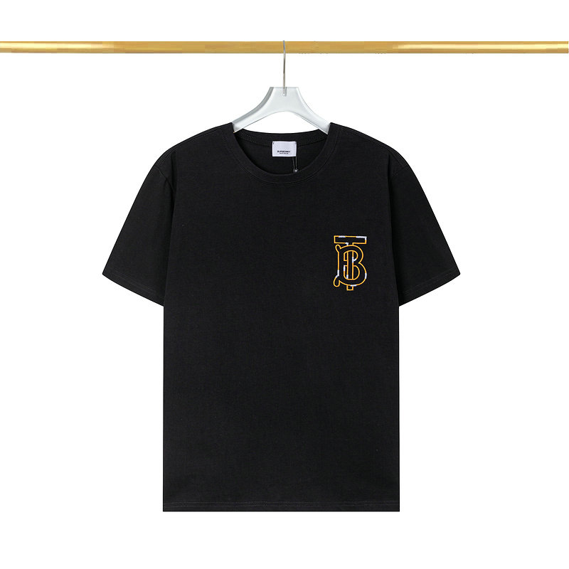 Wholesale Cheap B urberry Short Sleeve Round Collar T Shirts for Sale