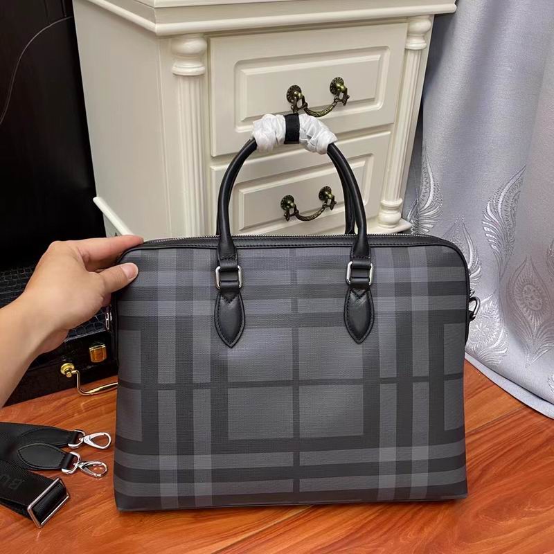 Wholesale Cheap B urberry Mens Briefcase for Sale