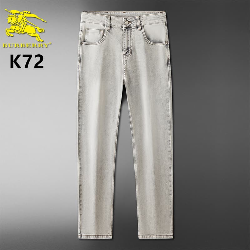 Wholesale High quality B.urberry Designer Replica Jeans for Cheap