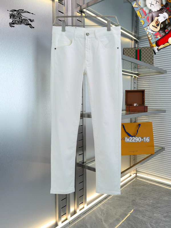 Wholesale High quality B.urberry Designer Replica Jeans for Cheap