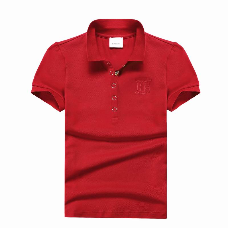 Wholesale Cheap B urberry Short Sleeve Lapel Replica T Shirts for Sale