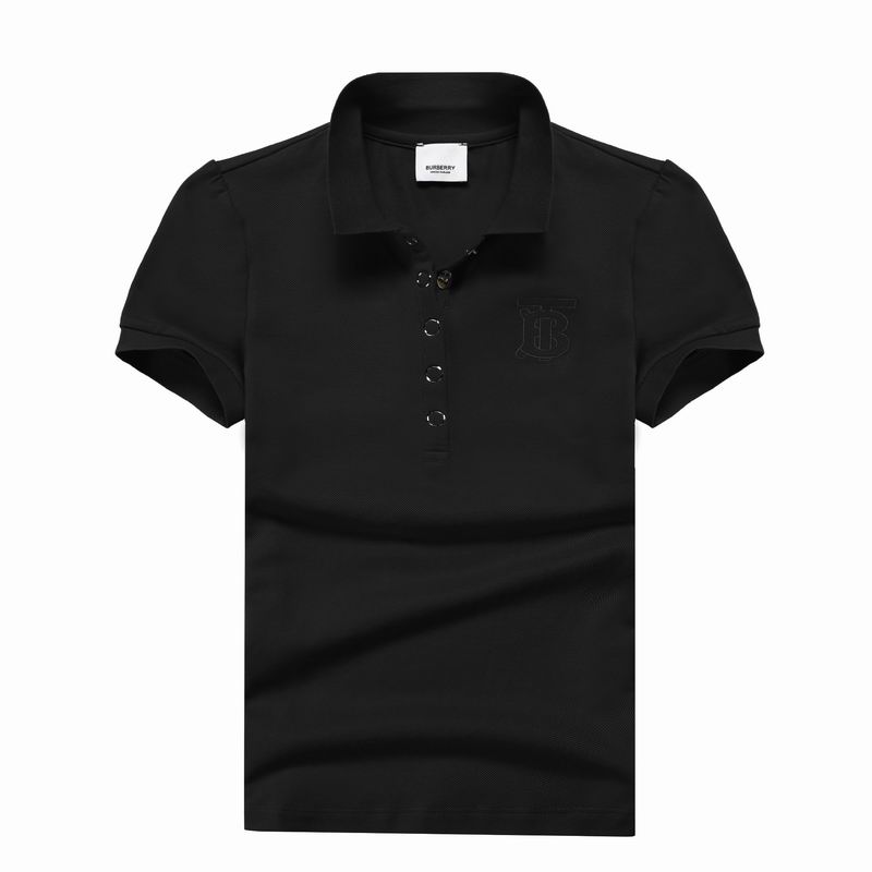 Wholesale Cheap B urberry Short Sleeve Lapel Replica T Shirts for Sale