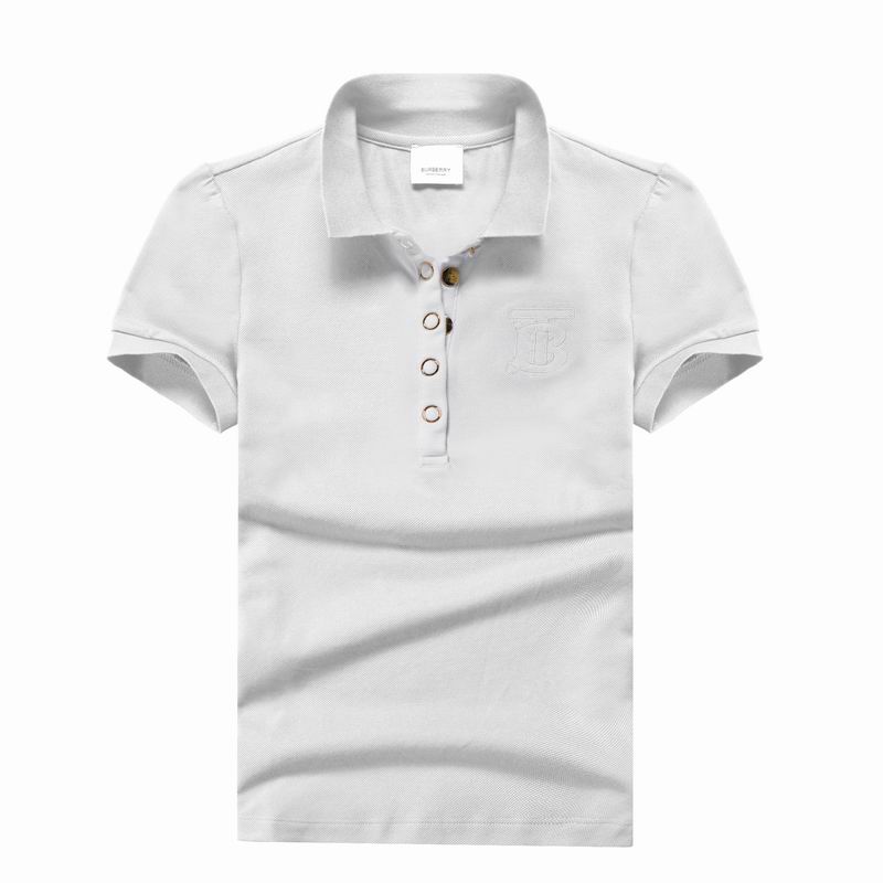Wholesale Cheap B urberry Short Sleeve Lapel Replica T Shirts for Sale