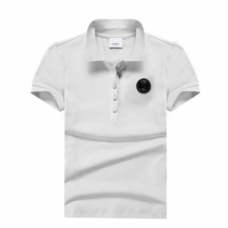 Wholesale Cheap B urberry Short Sleeve Lapel Replica T Shirts for Sale
