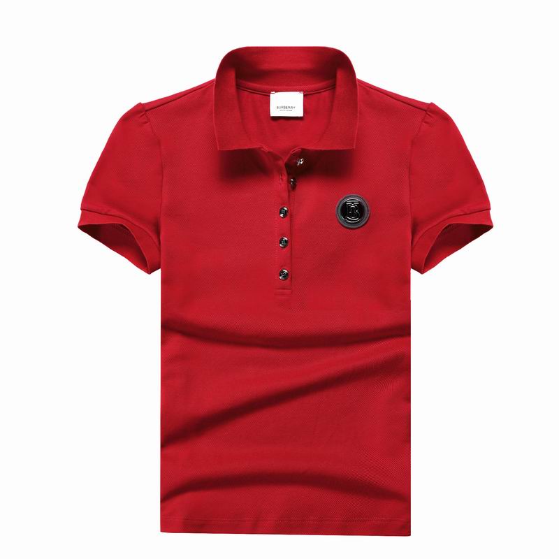 Wholesale Cheap B urberry Short Sleeve Lapel Replica T Shirts for Sale