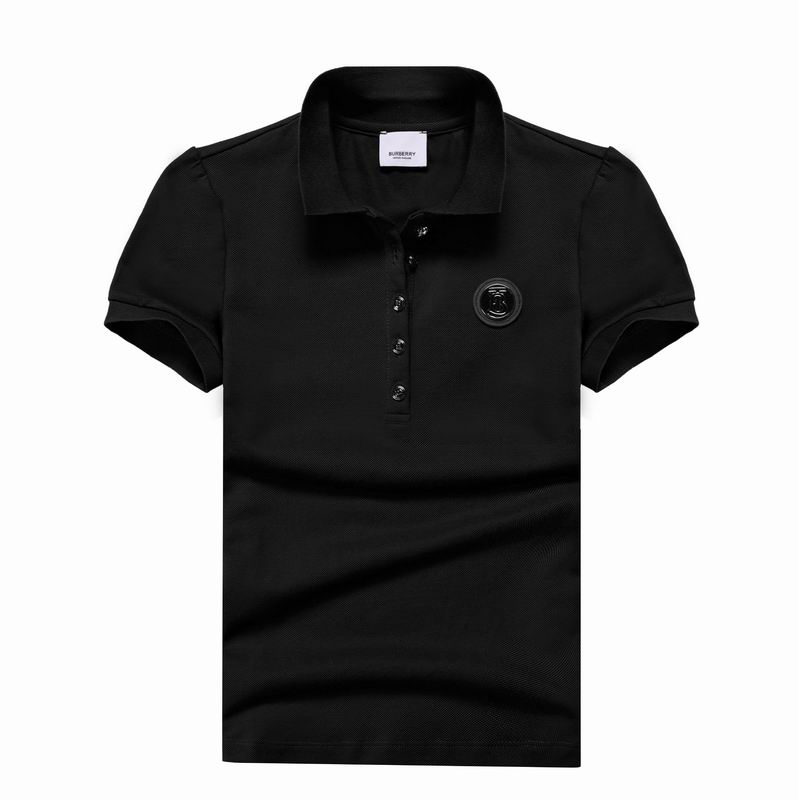 Wholesale Cheap B urberry Short Sleeve Lapel Replica T Shirts for Sale