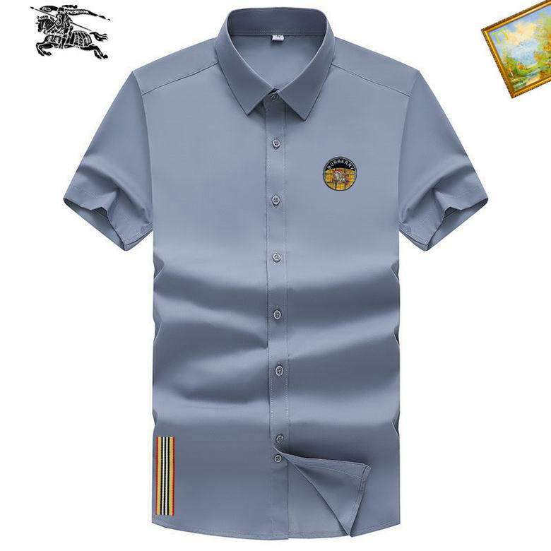 Wholesale Cheap B urberry Short Sleeve Shirts for Sale