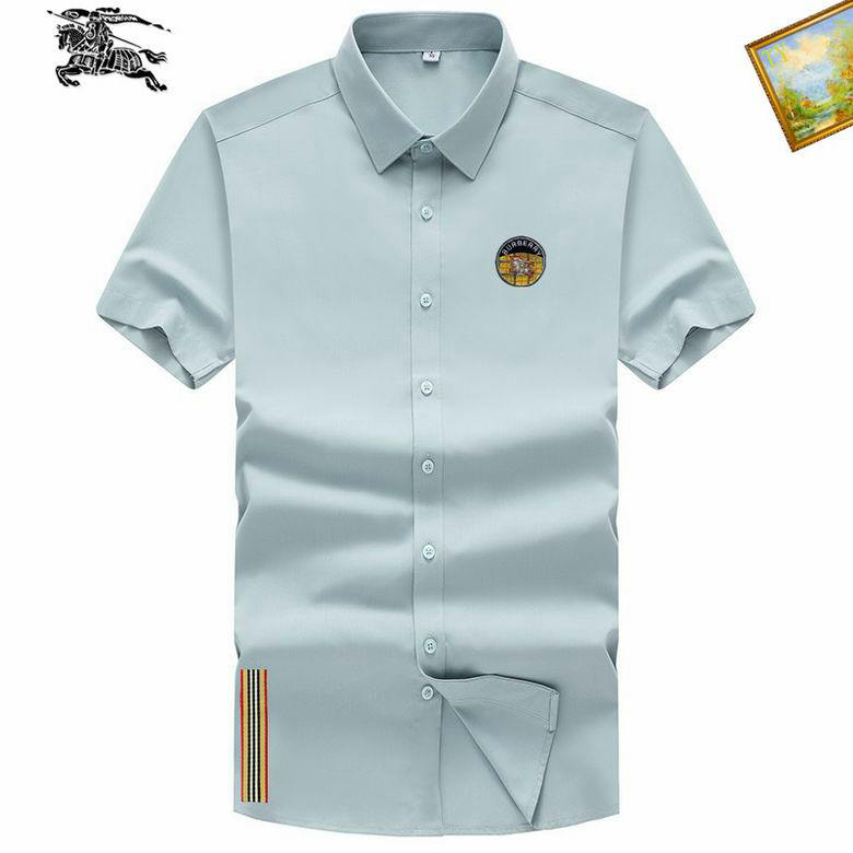 Wholesale Cheap B urberry Short Sleeve Shirts for Sale