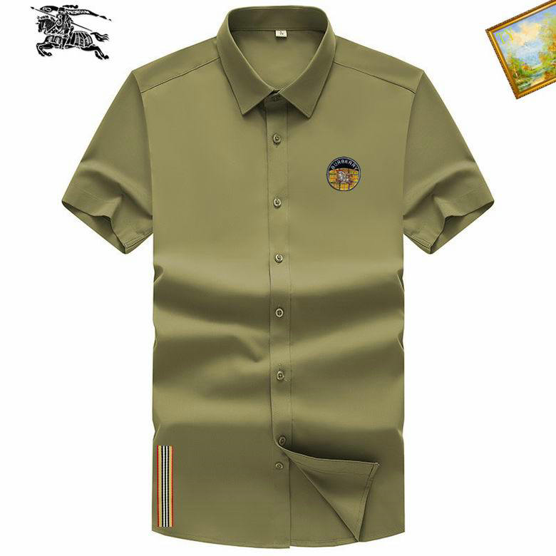 Wholesale Cheap B urberry Short Sleeve Shirts for Sale