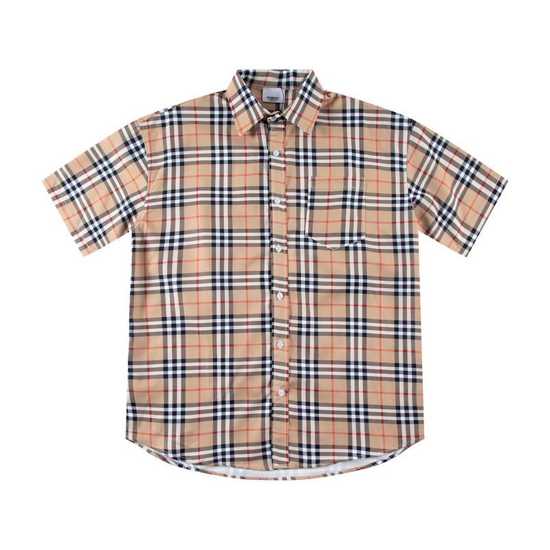 Wholesale Cheap B urberry Short Sleeve Shirts for Sale