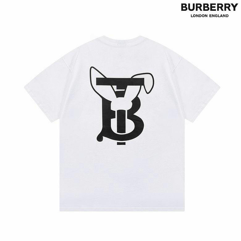 Wholesale Cheap B urberry Designer Short Sleeve T shirts for Sale
