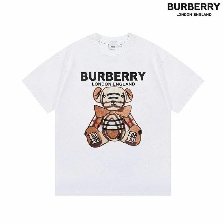 Wholesale Cheap B urberry Designer Short Sleeve T shirts for Sale