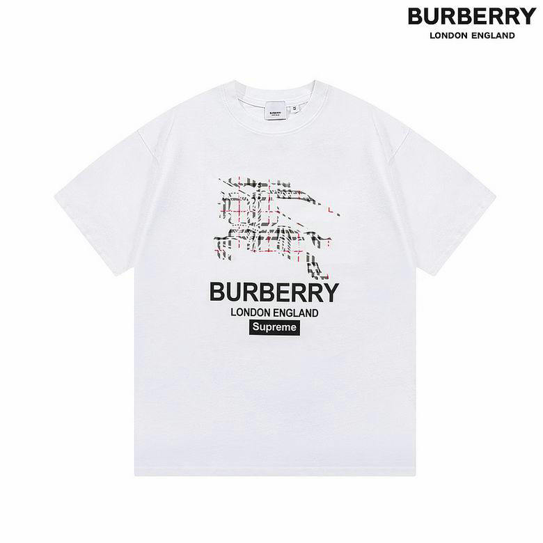 Wholesale Cheap B urberry Designer Short Sleeve T shirts for Sale