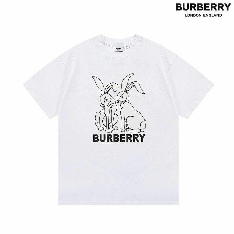 Wholesale Cheap B urberry Designer Short Sleeve T shirts for Sale
