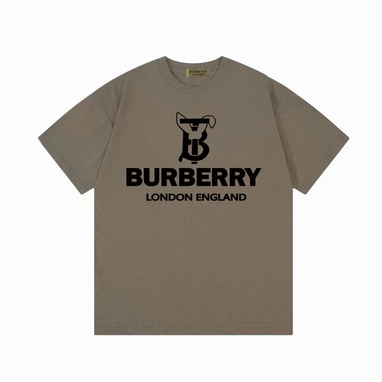 Wholesale Cheap B urberry Short Sleeve Replica T Shirts for Sale