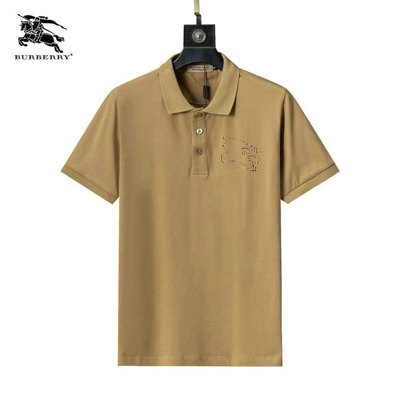 Wholesale Cheap High Quality B.urberry Replica Lapel Designer T shirts for Sale