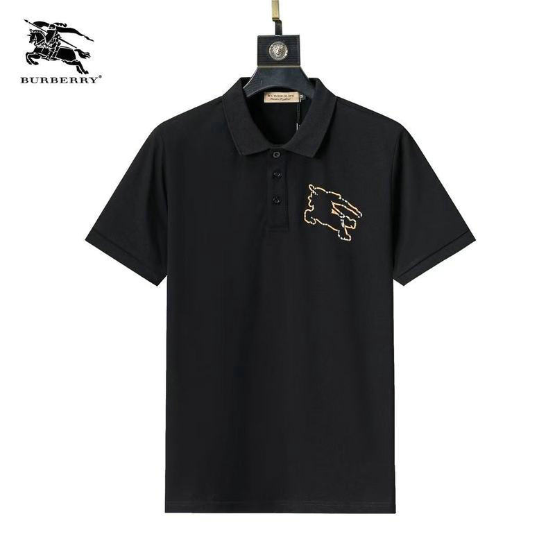 Wholesale Cheap High Quality B.urberry Replica Lapel Designer T shirts for Sale