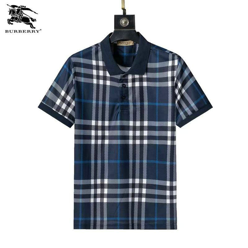 Wholesale Cheap High Quality B.urberry Replica Lapel Designer T shirts for Sale