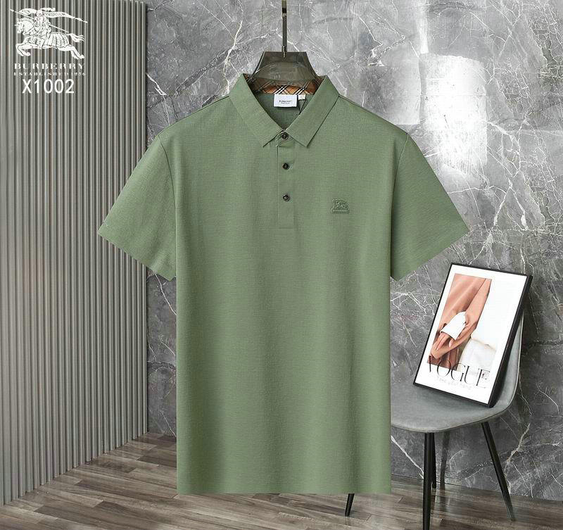 Wholesale Cheap High Quality B.urberry Replica Lapel Designer T shirts for Sale