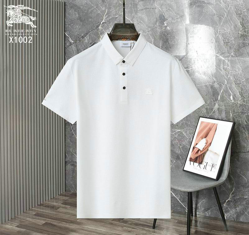 Wholesale Cheap High Quality B.urberry Replica Lapel Designer T shirts for Sale