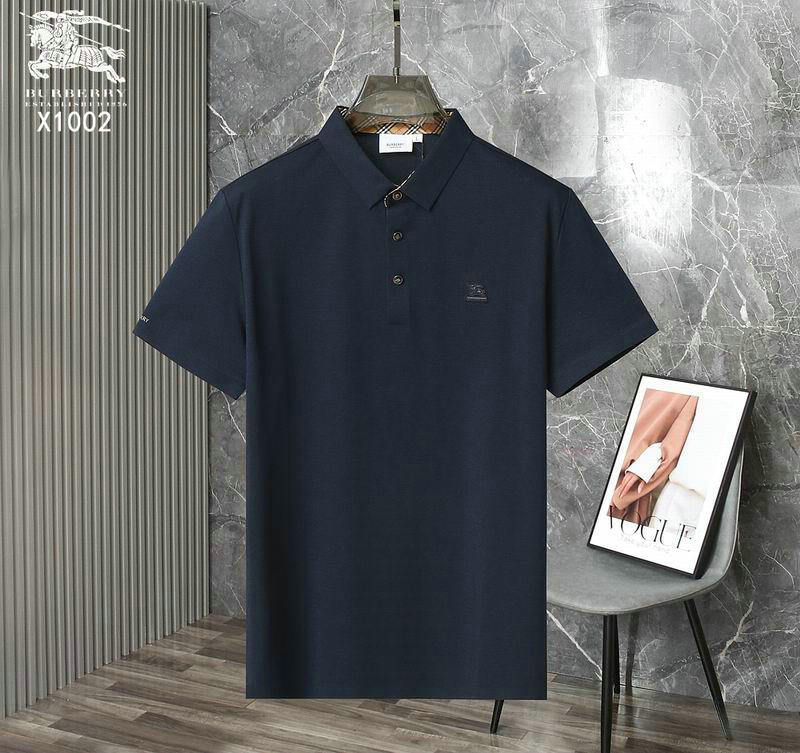 Wholesale Cheap High Quality B.urberry Replica Lapel Designer T shirts for Sale