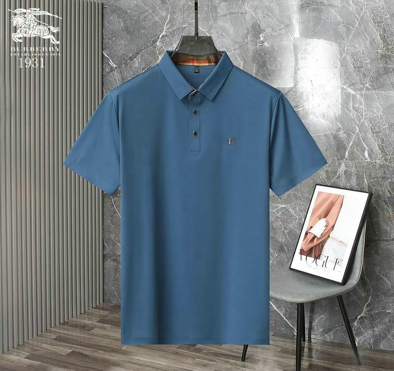 Wholesale Cheap High Quality B.urberry Replica Lapel Designer T shirts for Sale