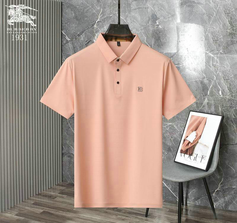 Wholesale Cheap High Quality B.urberry Replica Lapel Designer T shirts for Sale